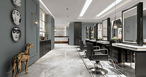 合肥美發(fā)店裝修設計