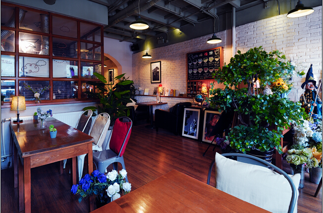 咖啡店裝修設計效果圖