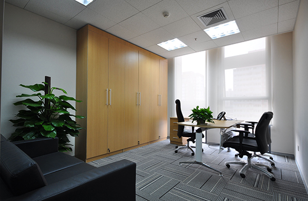 500平金融辦公室裝修設(shè)計(jì)案例