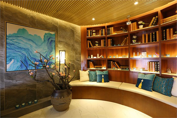 潮店美發店裝修效果圖